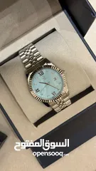  3 ساعة لويس قاردن اللون تفني  جديدة و اصلية كاملة المرفقات  Louis Garden watch, blue New and original