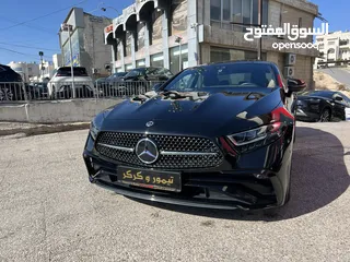  2 مرسيدس CLS350 AMG كت فتحة ميموري اربع كاميرات كراسي مساج 2023 اسود وارد المانيا بحالة الزيرو