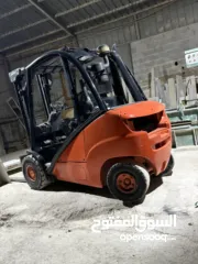  2 Linde forklift  رافعة شوكية من نوع (لندا)  3.5T