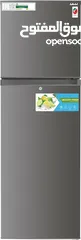  1 AKAI 335Liters Double Door Top Mount Free Standing Total No Frost Refrigerator Titanium Finish R600a