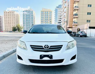  7 A Clean And Well Maintained TOYOTA COROLLA 2008 White GCC 1.6 ENGINE