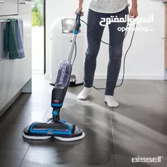  2 جهاز تنظيف ارضيات Bissell استعمال خفيف spin wave mop بسعر مناسب