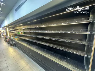 2 ثلاجة عرض سوبر ماركت مميزة