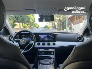  8 سيارة مرسيدس E200 لون فيراني مميز موديل 2021 بحالة الوكالة عداد 39،000 كيلو متر فقط