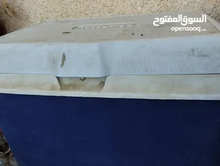  4 ثلاجه ايس تانج محموله65لتر ولها2قالب ثلج استعمال مره واحده