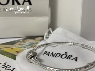  1 اسوارة فضة+Pandora+DISNEY مختومه كلو ب 30د