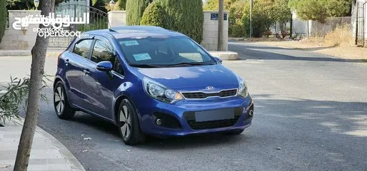  12 KIA RIO 2012 كيا ريو 2012 هاتش باك فل كامل مع فتحه أعلى مواصفات