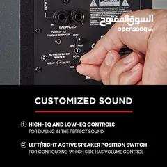  5 سماعات ستديو مونيتر M-Audio BX4-120-Watt Speakers/Studio Monitors