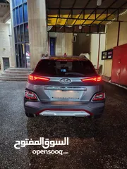  4 هيونداي كونا ايرون مان 2019 فل الفل  رمادي مطفي  20 ألف كم  - فحص ممتاز