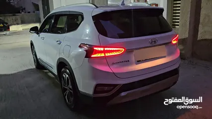  8 هونداي سنتافيه 2020 ترخيص 19 للبيع. 7 ركاب اصل .عداد قليل