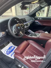  8 BMW X6 M50i 2022 وكالة العروش رقم بغداد