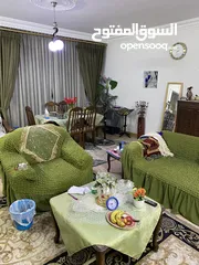  7 شقة ارضية للبيع بجبل الحسين ، شارع يافا ، عمارة 82 ، شقة 1 مع ترس وكراج سيارة