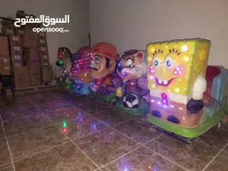  8 العاب هزاز اطفال عملة نقدية