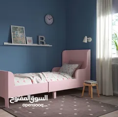  3 سريرين جديدين لون زهري  2 new pink beds