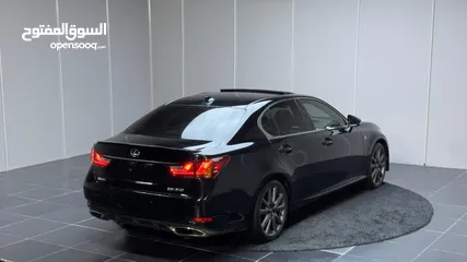  5 LEXUS GS35 USA MODEL 2015 NO ACCIDENT بدون حادث