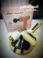  6 Fascia Gun Massager LC002 يحتوي مسدس التدليك على 9 سرعات  لذا يمكنك اختيار السرعة التي تناسب احتياجا