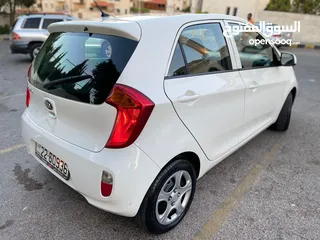  8 كيا بيكانتو 2015 بحالة الوكالة فحص كامل جير عادي  3 جيد 1 دقه على الراس