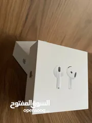  3 سماعات أبل الجيل الرابع‏ Apple AirPods 4 standard/ANC with 1 year warranty