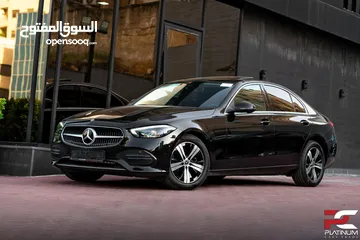  1 2024 Mercedes C180 – فتحة سقف – وارد المانيا للبيع
