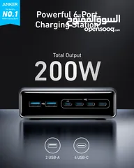  1 Anker Prime Charger (200W, 6 Ports) -NEW -MEAGByte