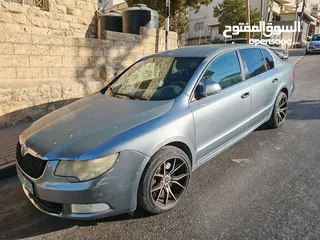  5 سكودا سوبير موديل 2009 متور 1800بنزين