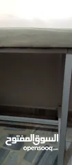  4 سرير مساج أو حجامة جلد لون ابيض ،،،،