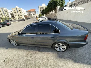  17 بي ام  e39 دب 520i موديل 1999 اصلي فحص كامل ثاني مالك في الاردن  قابل للفحص في داخل الشركة