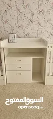  2 IKEA CRIB AND CHANGING TABLE