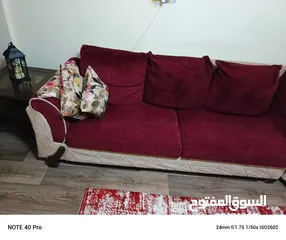  3 طقم كورنر مستعمل خشب سويد