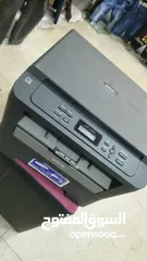  8 طابعة ليزر اسود مع سكانر وحبر