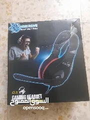  2 سماعات Gx Gaming Headset جداد