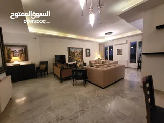  9 furnished apartment for rent in four Circle ground floor 280 m with the nice Garden three bedrooms