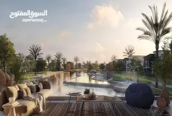  1 شقة لقطة للبيع بالسعر القديم بالتجمع الاول في كمبوند كريك تاون   Compound Creek Town New Cairo