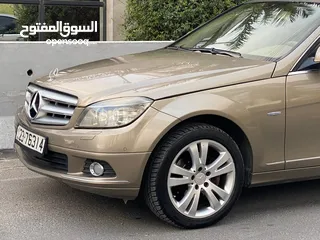  20 مرسيدس c200 2008  فل مع الفتحه     اضافات مميزه فتحه/برادي كهرباء/حساس