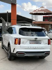  24 كيا سورينتو 2021 هايبرد فل اضافات اعلى صنف بريميوم بلس برستيج vip فحص كامل ممشى قليل