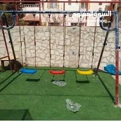  6 العاب خارجية و مراجيح و سحاسيل