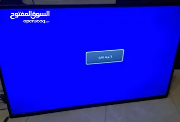  1 شاشه تلفزيون تايكر/43/بوصه مع ريموت الاصلي