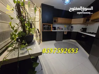  2 شقة طابقية جاهزة مفتاح للبيع البيرة قرب الهاشمية  مساحة كلية 200 م " 181 م صافي"