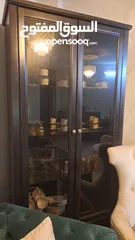  1 بوفيه خشب (فضية)