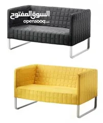  1 كنبايتين ايكيا مستعملات للبيع