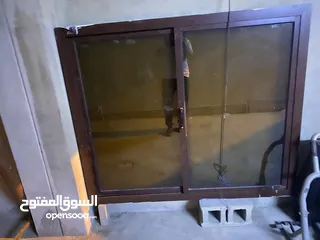  1 شباك المنيوم المقاس 2:2 و استعمال خفيف السعر 25 و قابل