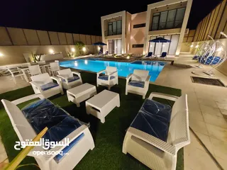  11 طقم رتان طقم ترس خارجي طقم كنب طقم خيزران طقم رتان بلاستك عضم خمس مقاعد+طاولة وسط
