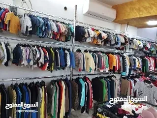  4 شروه ملابس أوربي ستاتي ورجالي وأطفال فقط 300 دينار