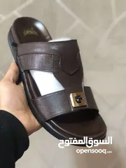  22 بابوج رجالي  جلد طبيعي طبي صناعة مصرية مكفول من انتاجنا الخاص جلد طبيعي