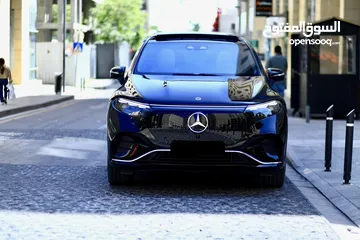  5 للبيع  مرسيدس MERCEDES EQS 580 SUV 4MATIC  موديل 2023  كهربائية بالكامل  7 مقاعد  فل كامل