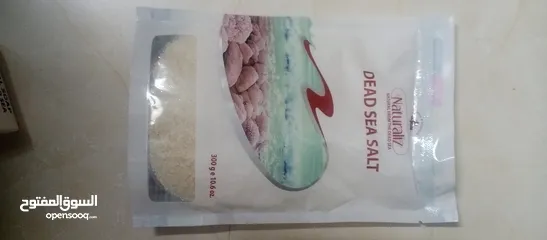  4 بكج منتجات البحر الميت هدايا طينه املاح صابون