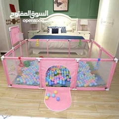  1 صندوق الطابات  صندوق المرح والفرح للاطفال  خلى اولادك يعيشون البهجة وطفلك يلعب بأمان