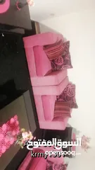  1 طقم كنب للبيع تفصيل  وليس تجاري 7 مقاعد