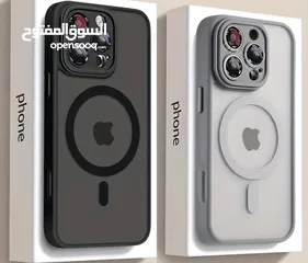  1 كفر فاخر شفاف صدمات لأيفون13–16 العادي  يدعم الشحن اللاسلكي و فقط