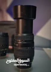  9 كاميرا نيكون D7200  عدسة نيكون 18 - 140  عدسة تامرون 70 - 300 فلاش سبيد لايت Yongnuo (YN560IV)